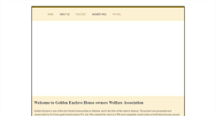 Desktop Screenshot of goldenenclave.com